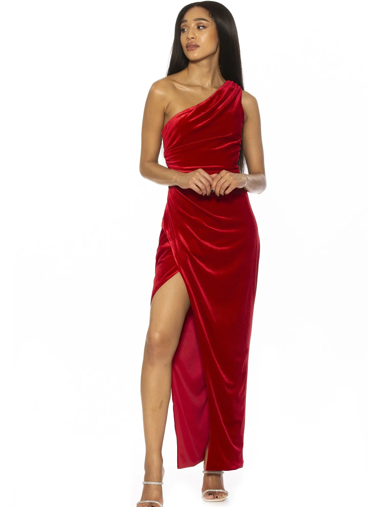 Alessi Velvet Maxi Gown