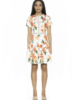 Alexa Short Sleeve Dress
