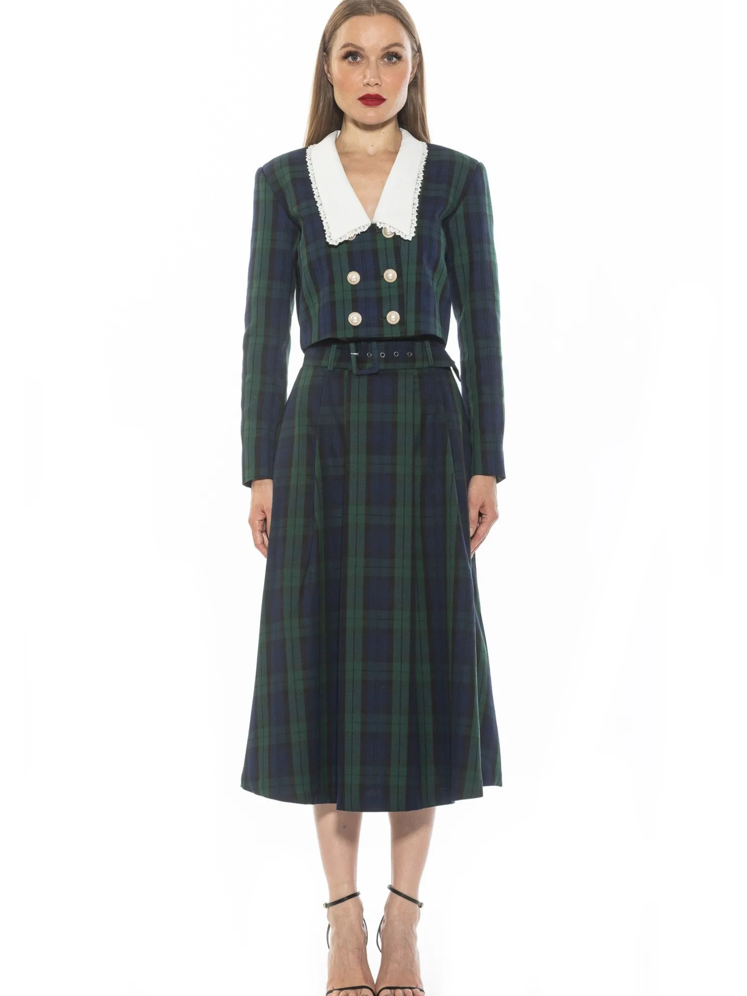 Amelia Plaid Jacket