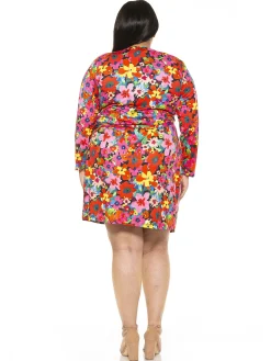 Amelia Wrap Dress - Plus Size
