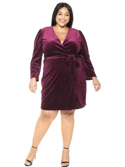 Amelia Wrap Dress - Plus Size