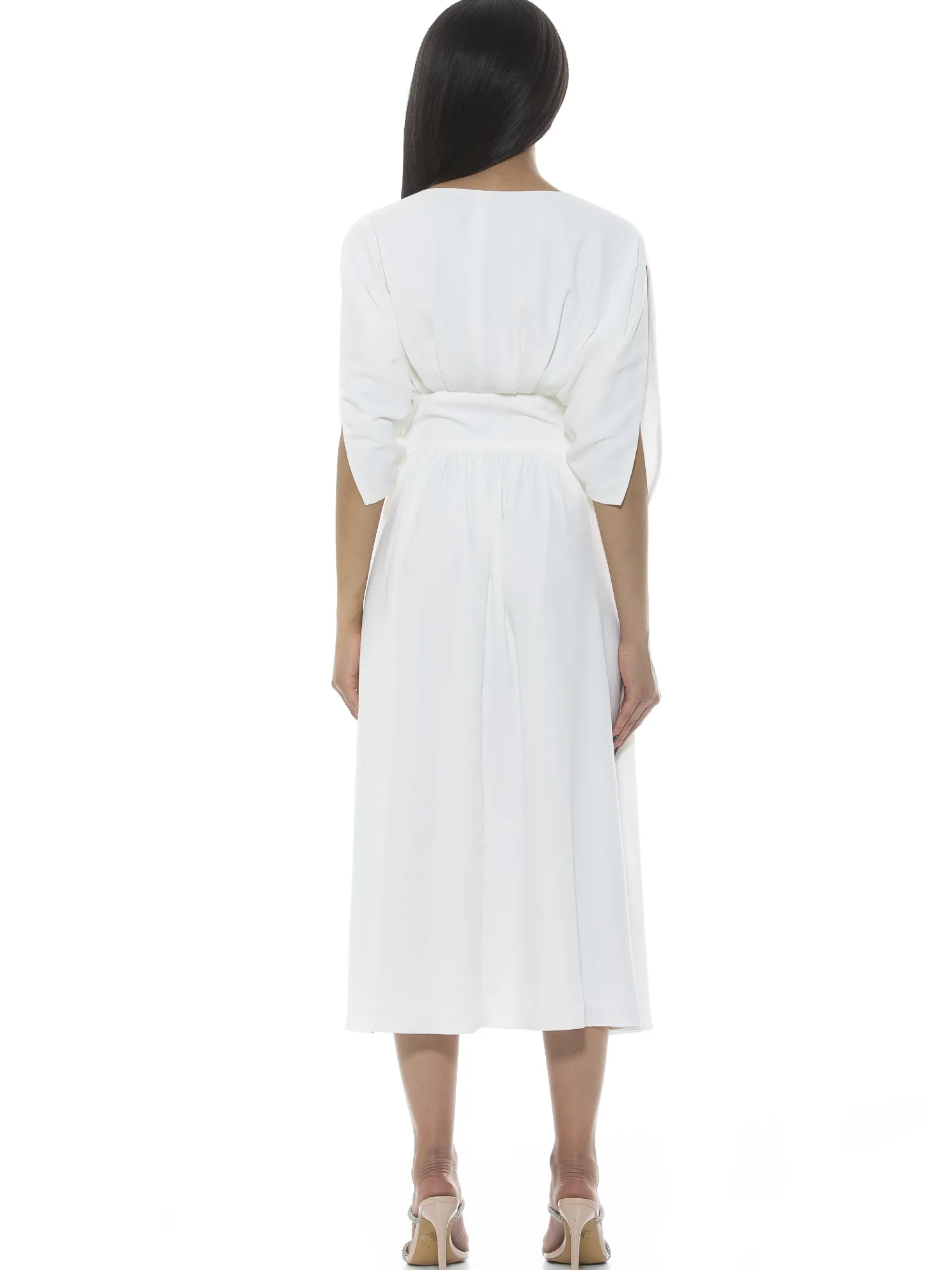 August Spilt Sleeves Dress