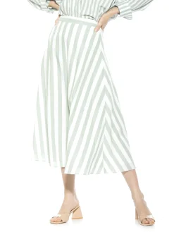 Brilyn Stripe Skirt