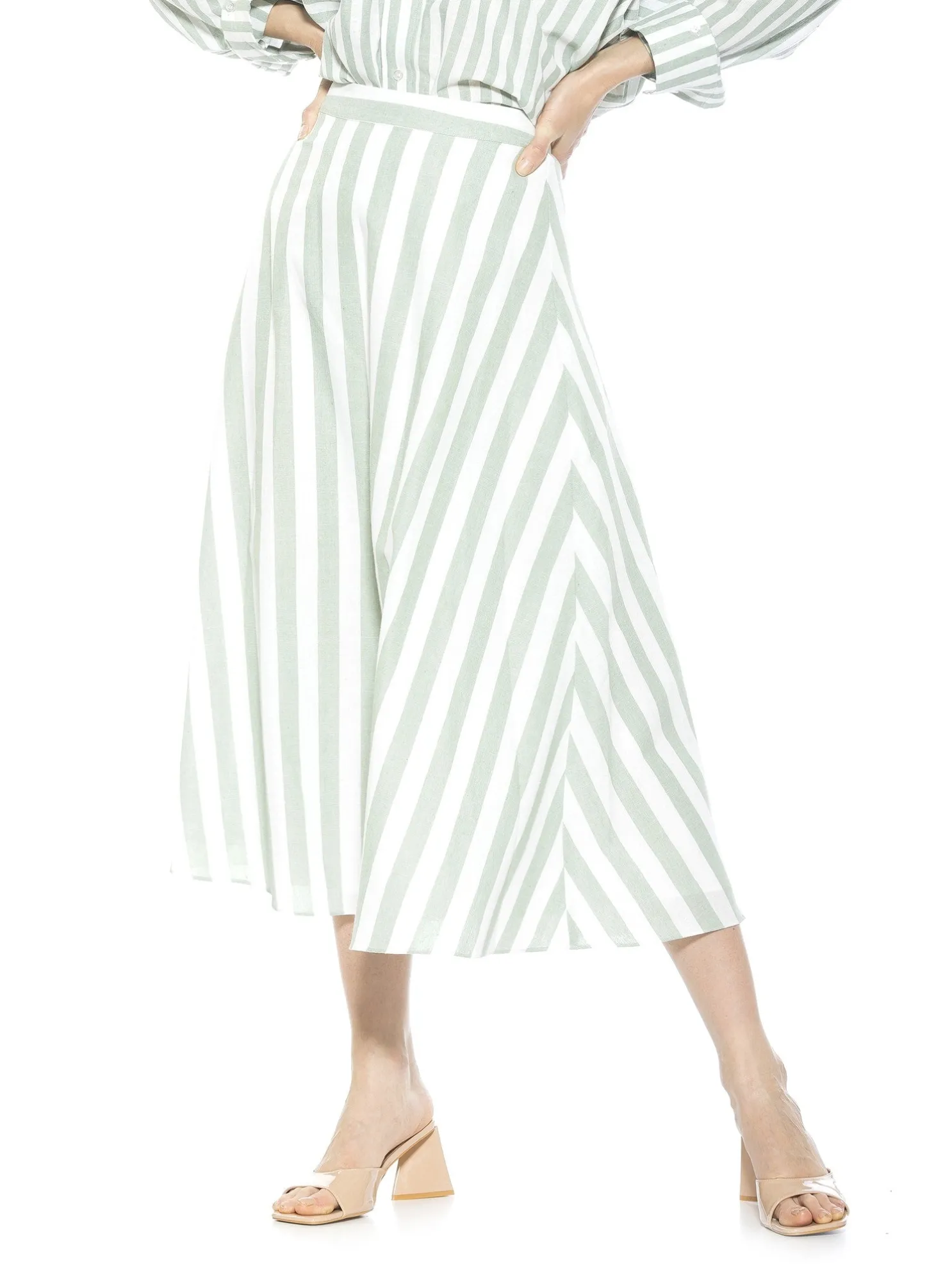 Brilyn Stripe Skirt