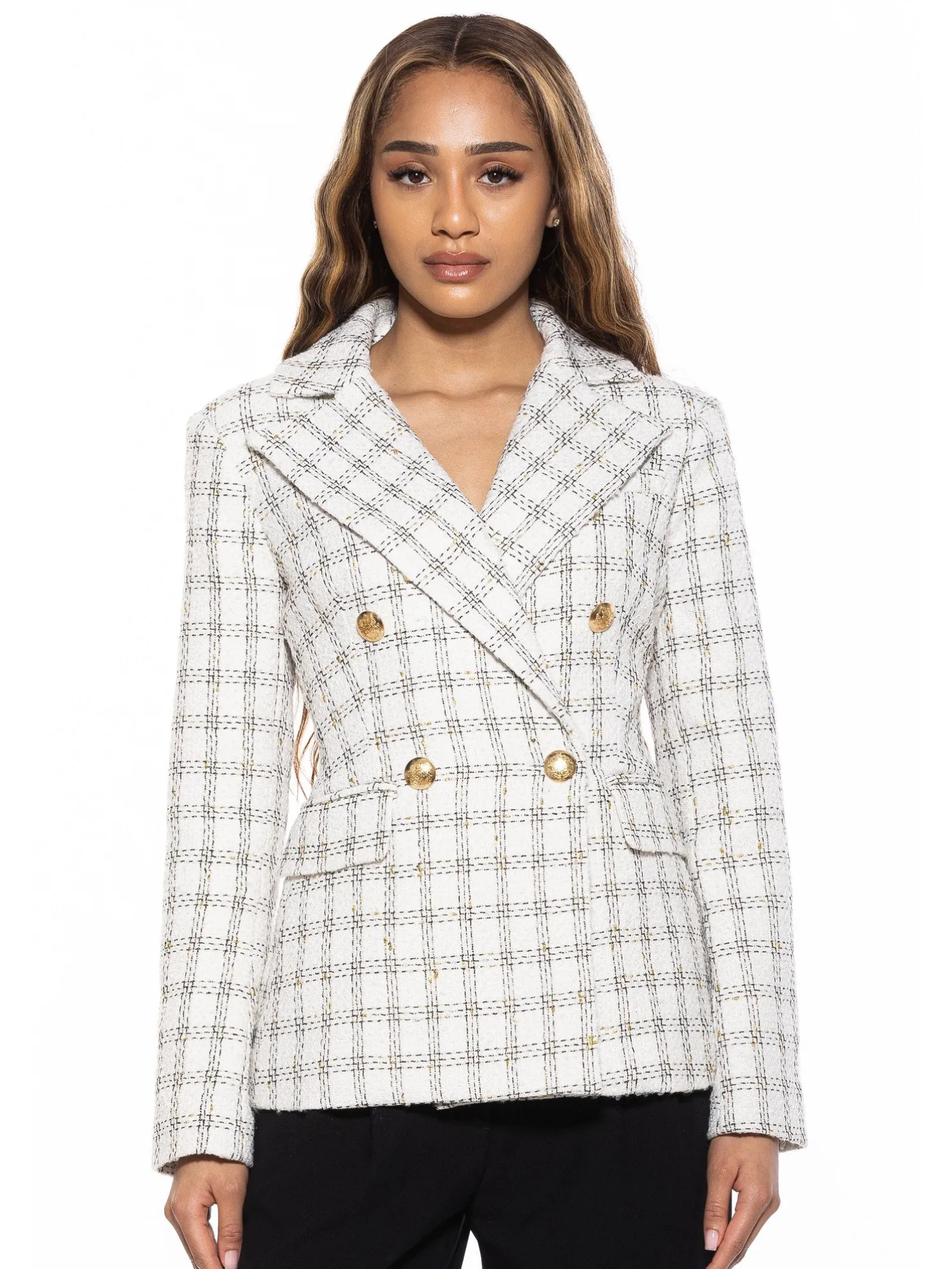 Farrah Tweed Blazer