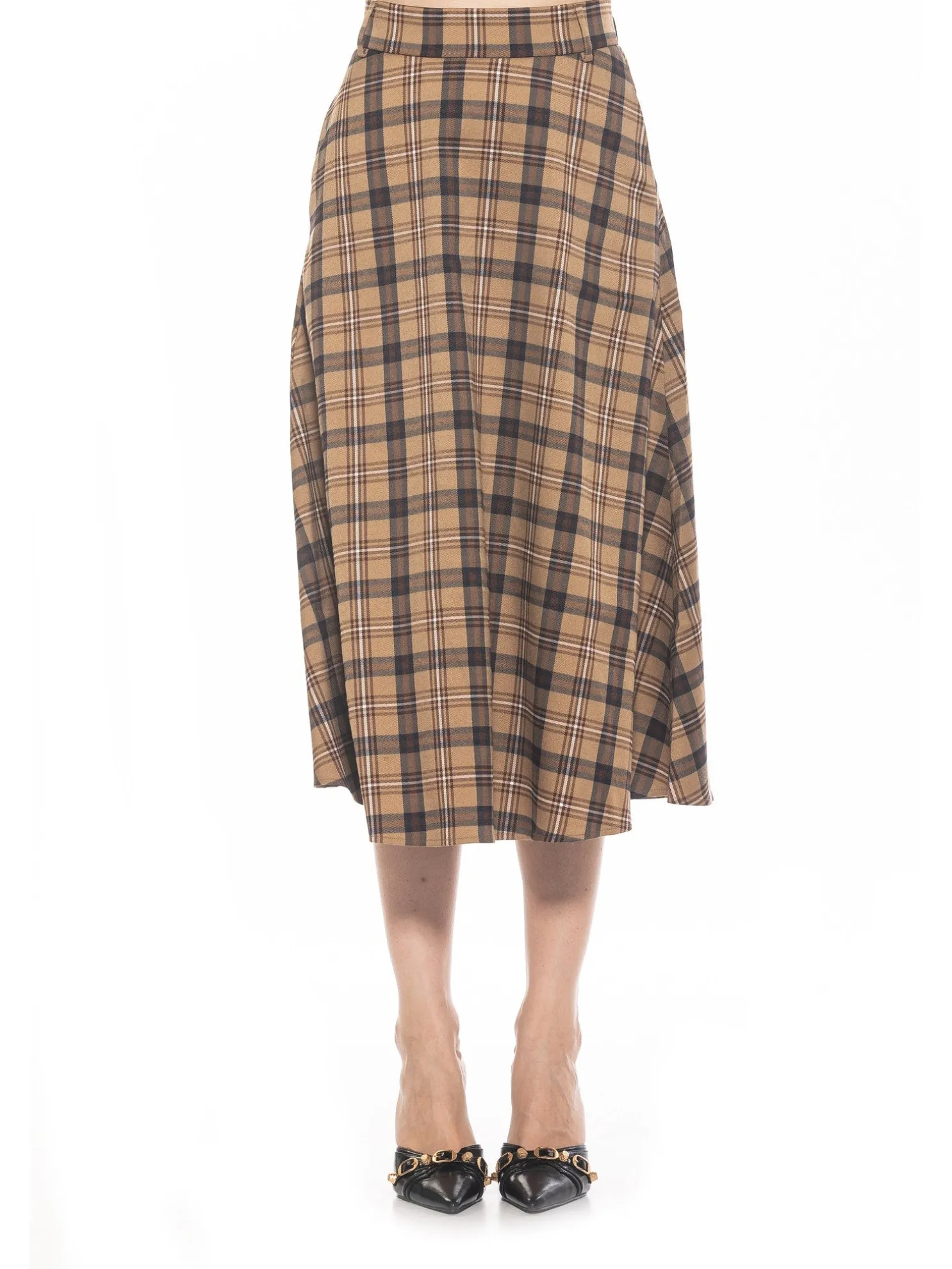 Laine Plaid Skirt