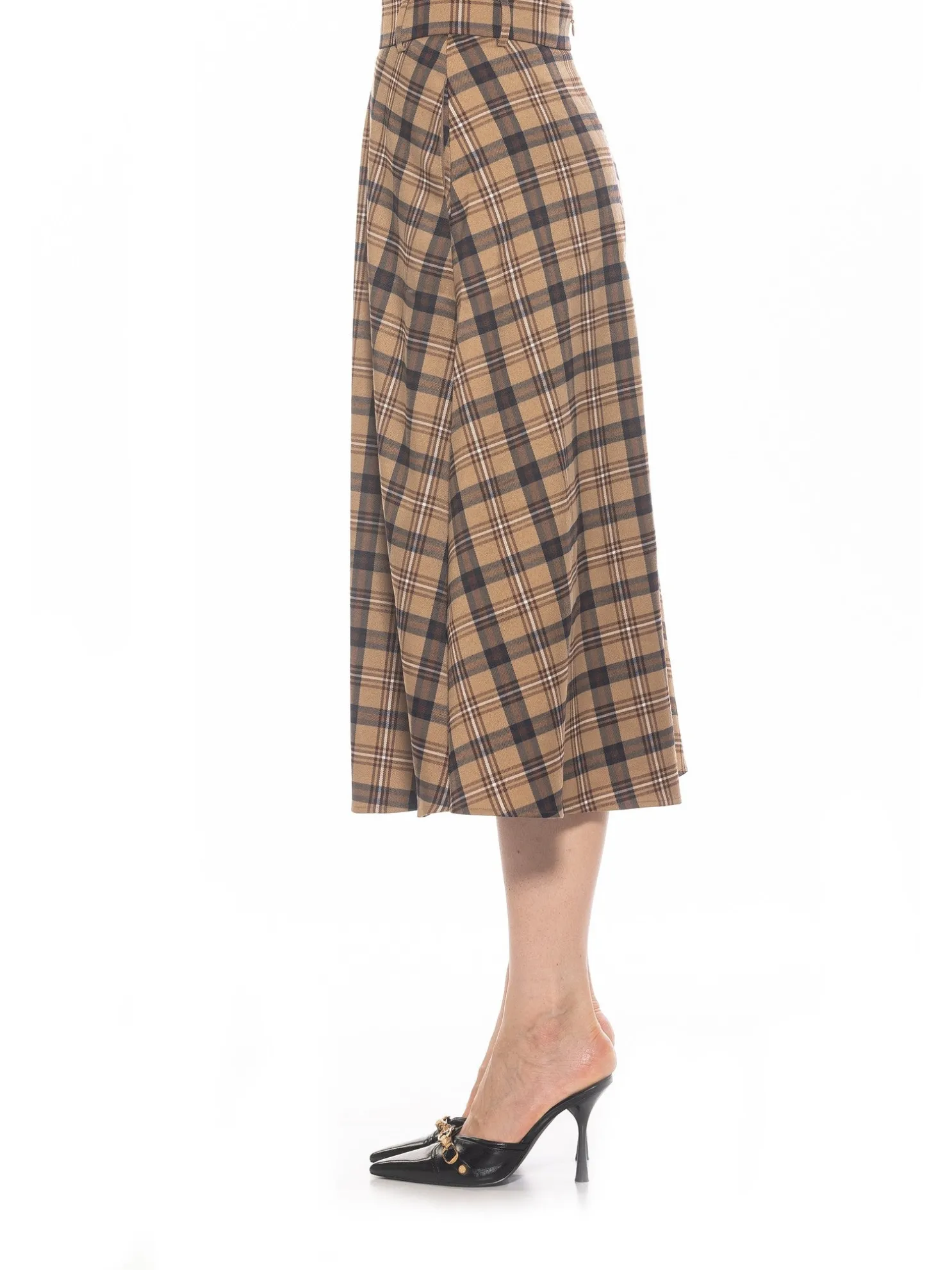 Laine Plaid Skirt