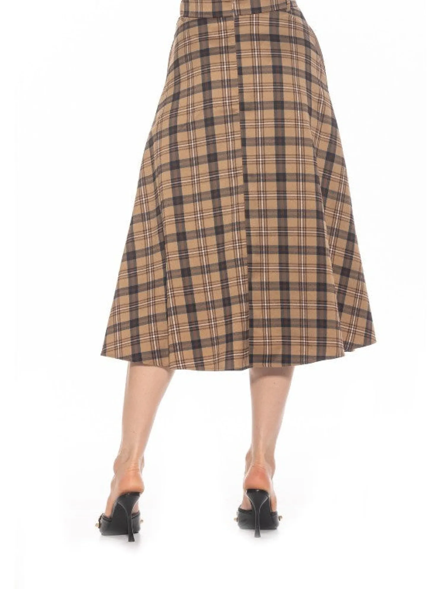 Laine Plaid Skirt