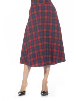 Laine Plaid Skirt