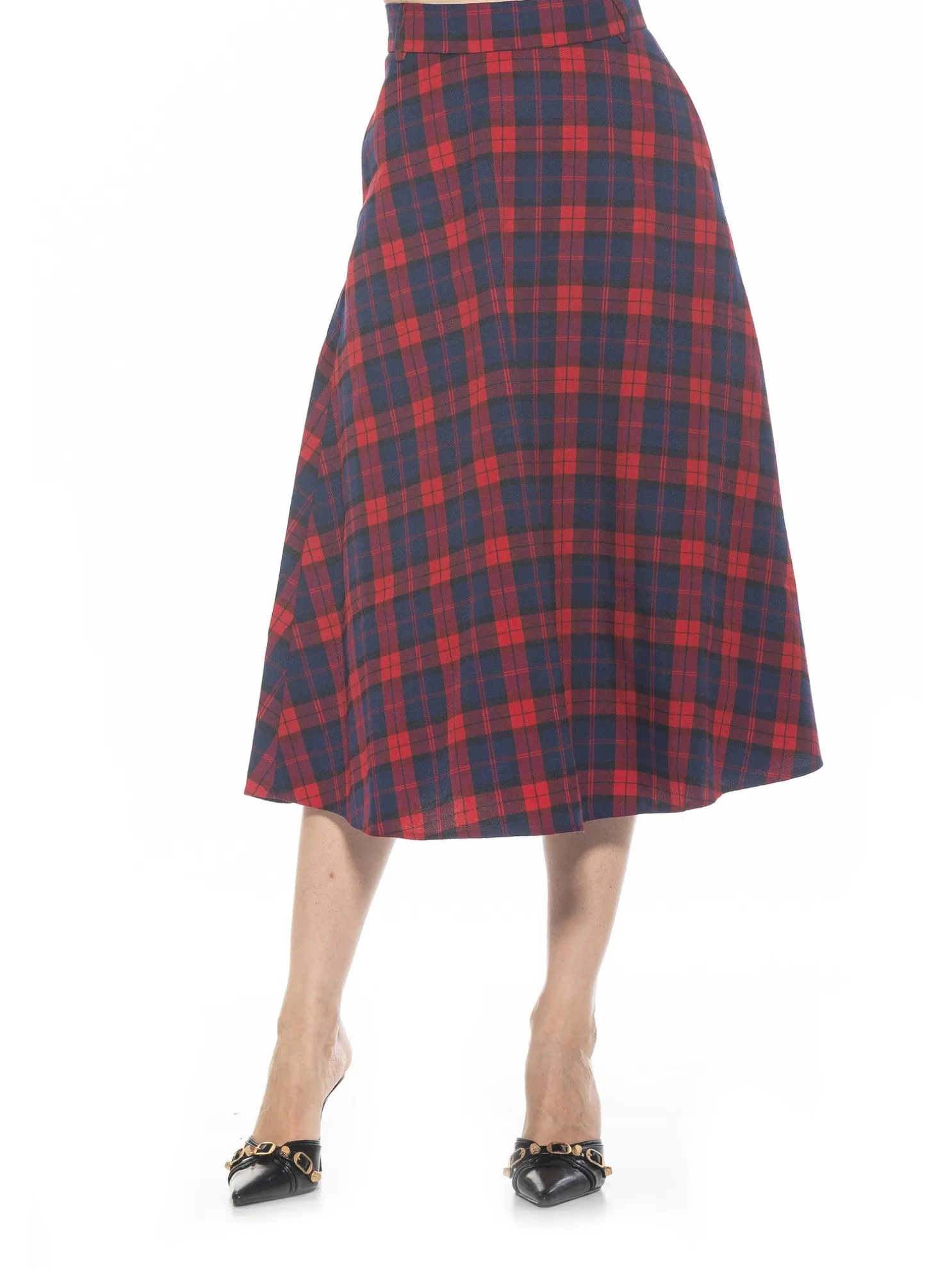 Laine Plaid Skirt