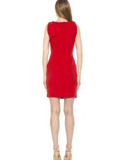 Larisa Boat Neck Dress