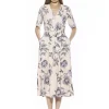 Larisa V Neck Dress