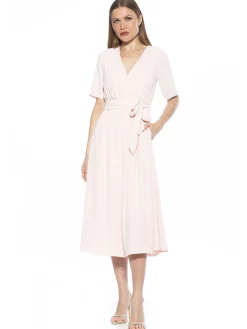 Larisa V Neck Dress