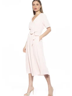 Larisa V Neck Dress