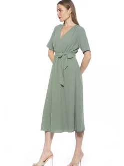 Larisa V Neck Dress