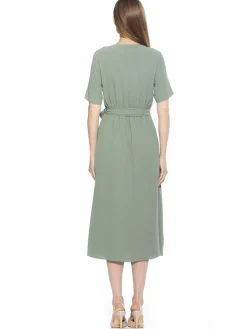 Larisa V Neck Dress