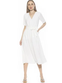 Larisa V Neck Dress