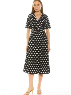 Larisa V Neck Dress