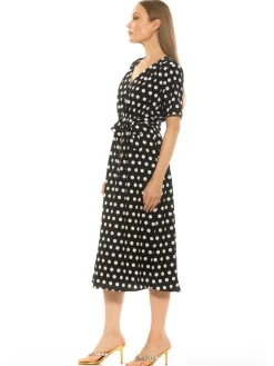 Larisa V Neck Dress