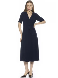 Larisa V Neck Dress