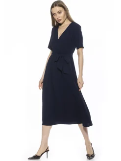 Larisa V Neck Dress