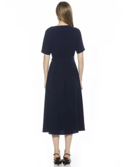 Larisa V Neck Dress