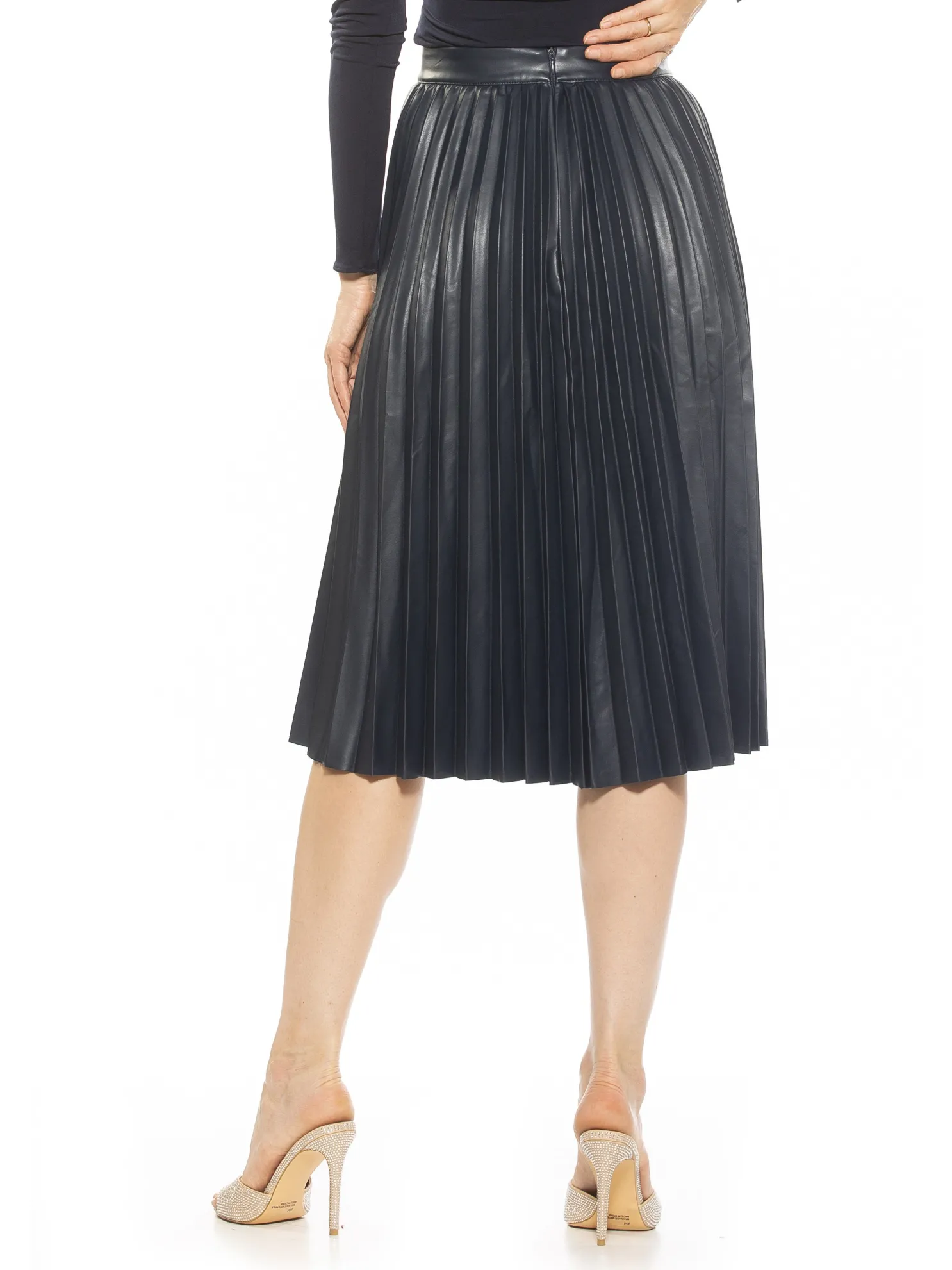 Luca Vegan Leather Skirt