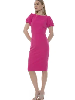 Odette Puff Sleeves Dress