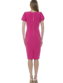 Odette Puff Sleeves Dress