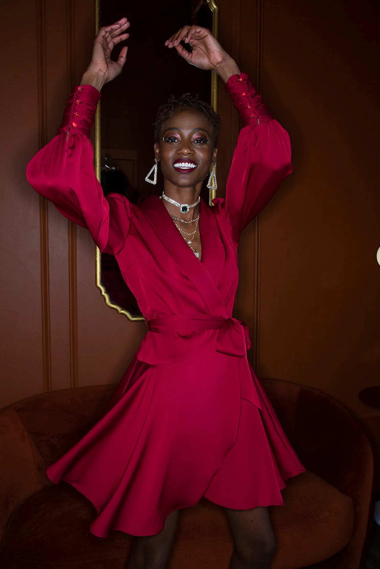 Phoebe Wrap Dress