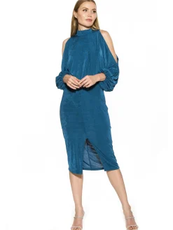 Sem Mockneck Long Sleeves Dress