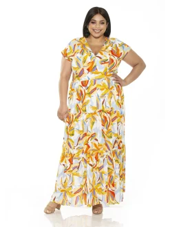 Summer Maxi Dress - Plus Size