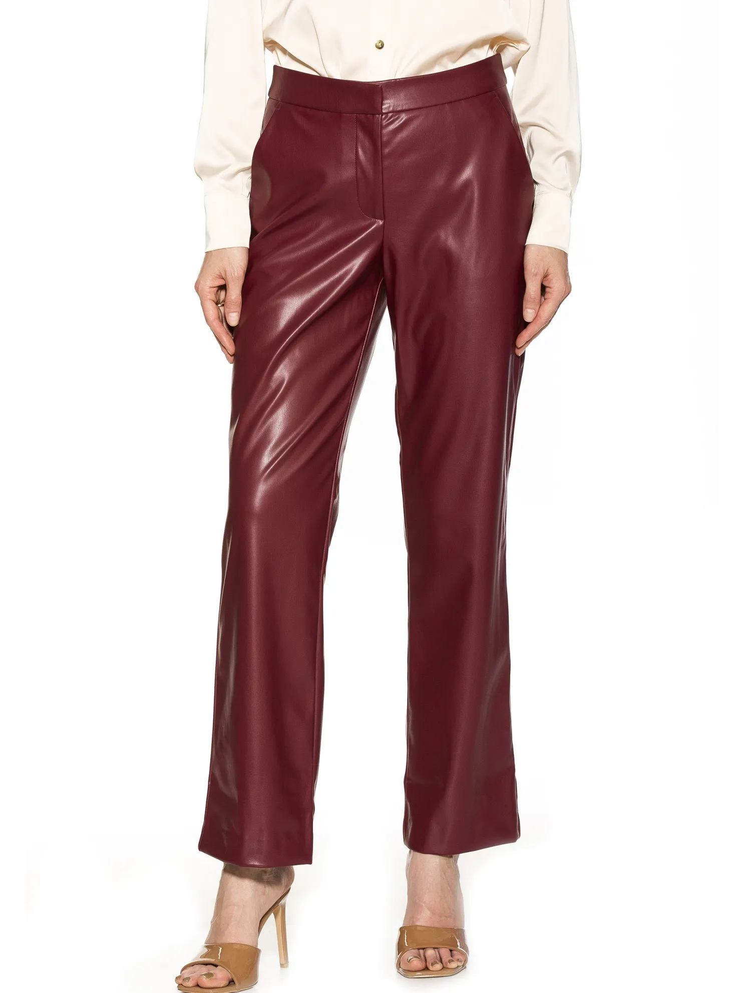 Vivian Vegan Leather Pants