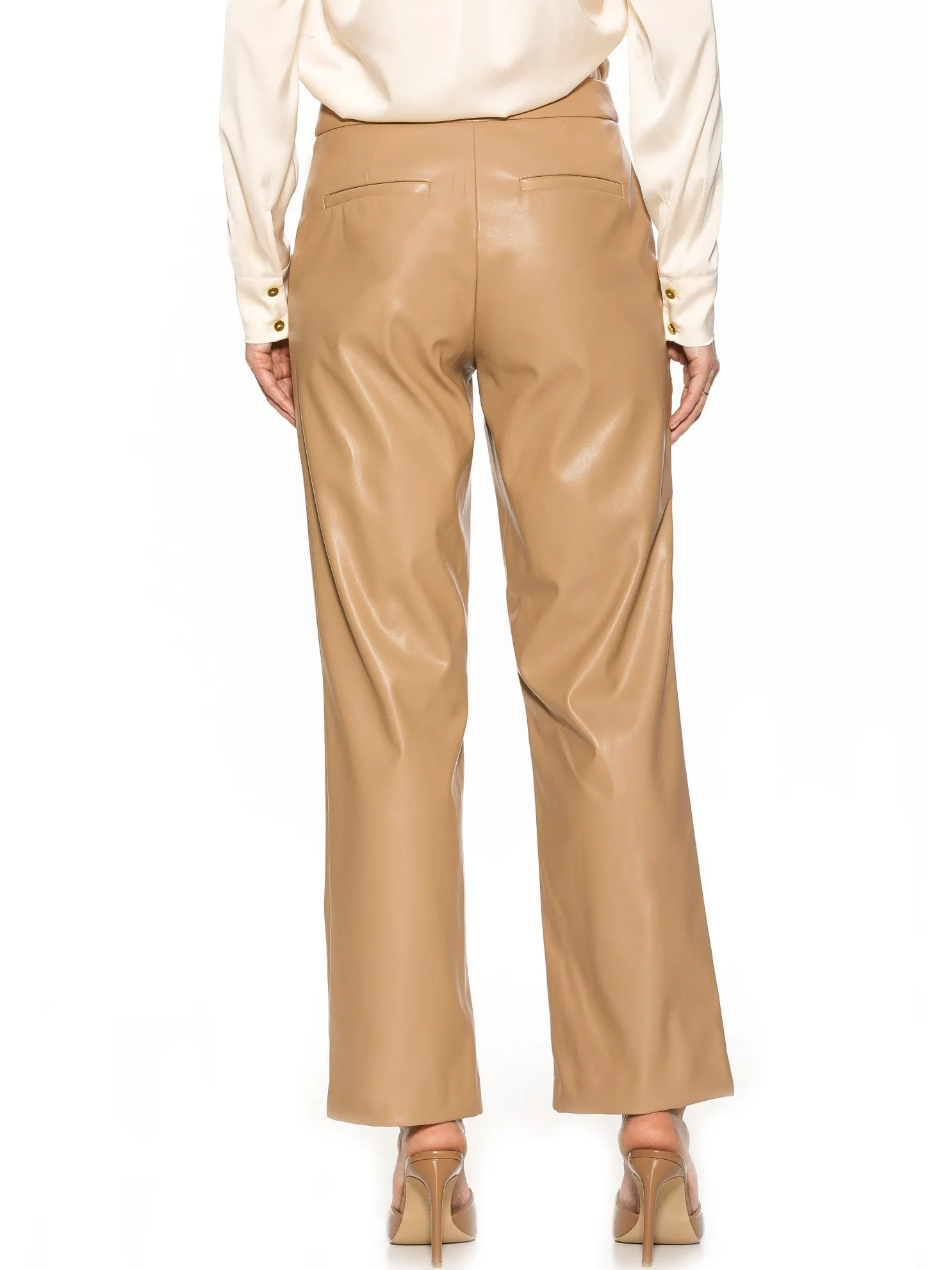 Vivian Vegan Leather Pants