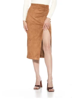 Zayla Suede Skirt